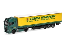 Herpa 319874 - H0 - MAN TGX GX Planen-Sattelzug Rubart Europa Transporte